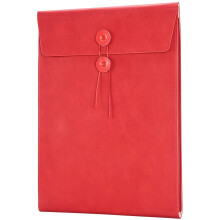 Porte-documents en cuir, organiseur en cuir pleine fleur fait main au style vintage, rangement élégant pour le bureau et la maison (13 x 9,4 pouces)