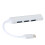 Διανομέας USB για φορητό υπολογιστή, συμπαγής και φορητός διανομέας USB C με έξοδο 2