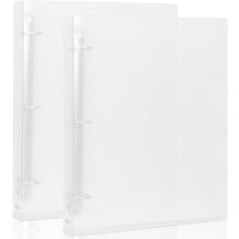 Organizzatore ad anelli efficiente, raccoglitore Clear3Ring, superficie resistente all'umidità e antiscivolo, offre una chiara visione del