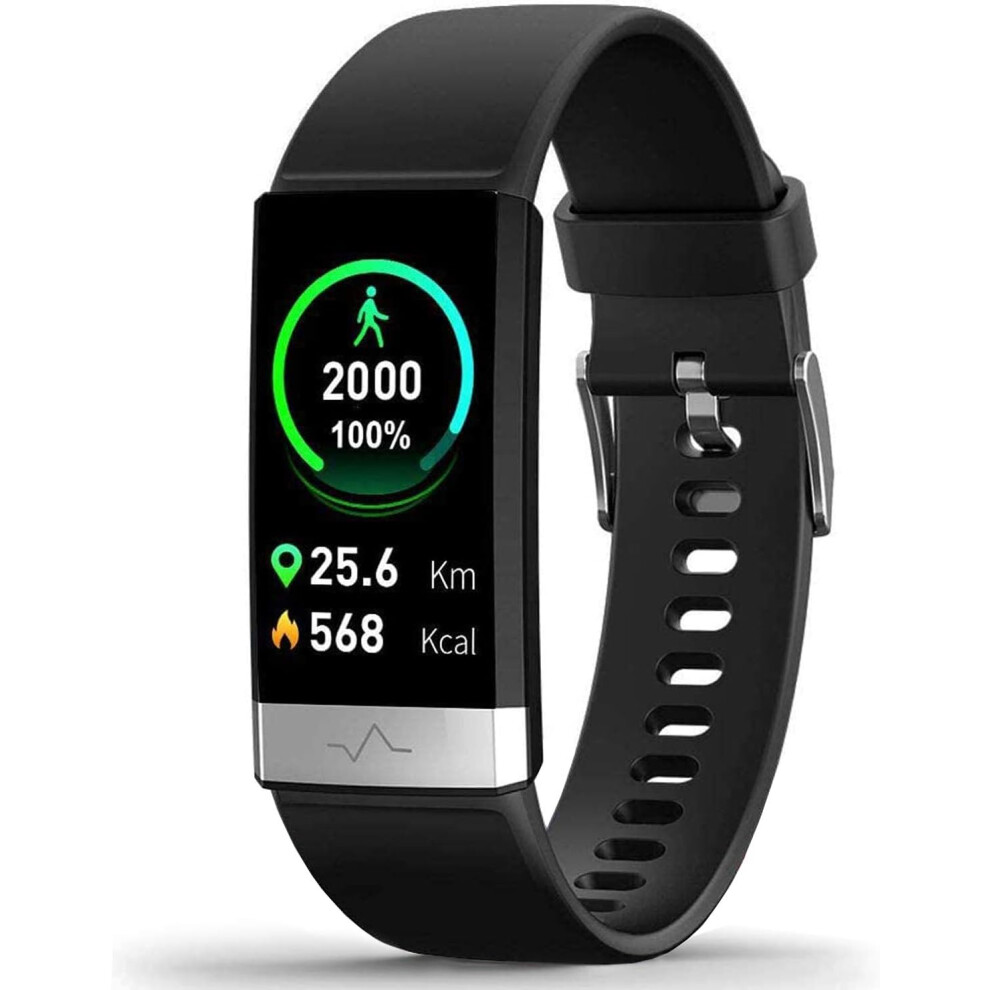 Fitness Tracker With Heart Rate Monitor, Ip68 Waterproof, Hrv Sleep Health Monitor, Smartwatch For Android Ios Phones, Detailed Sleeping Data Analysis 9012494677614