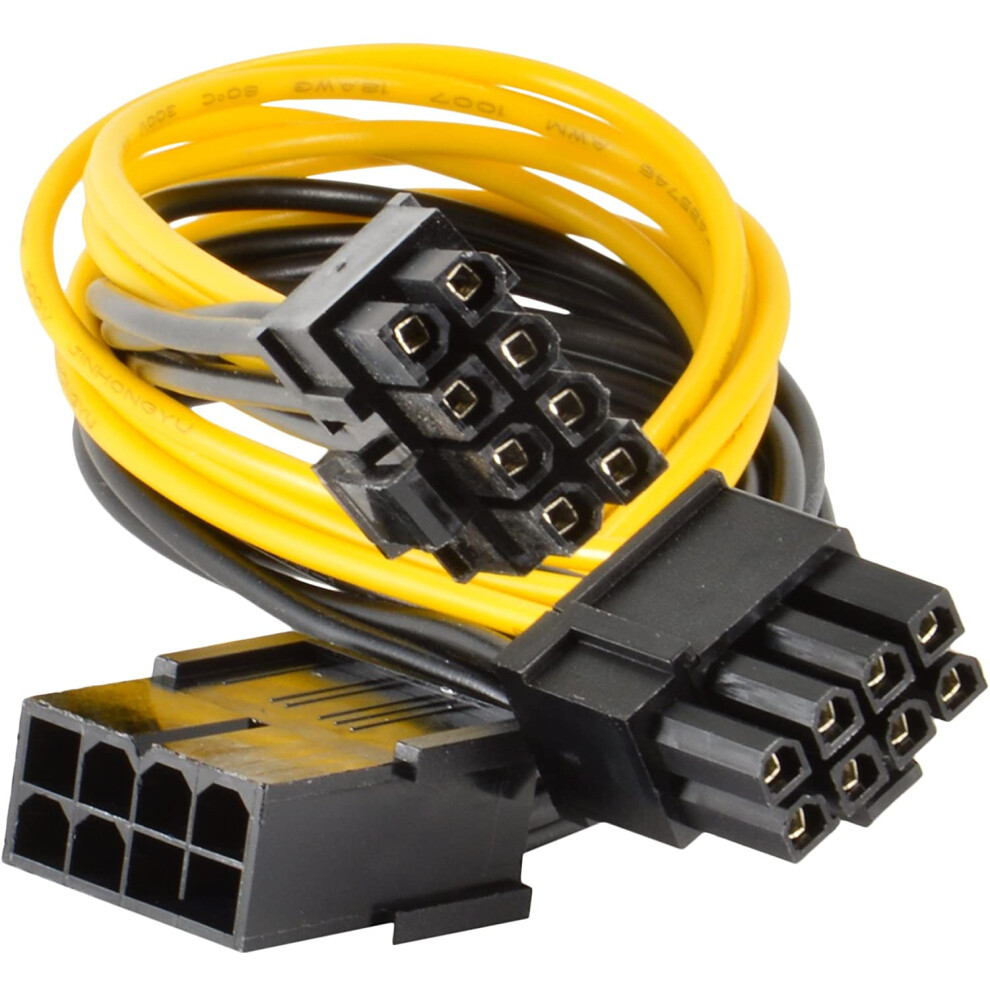 Durable Dual 8Pin Connector, Genuine Copper Cores For Cost-Effective Power Supply Upgrade Alternative 9012494522440