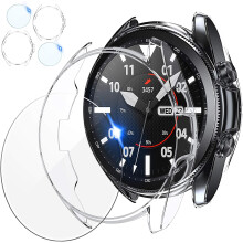 Skyddande fodral för smartklocka, galvaniserad design, ultratunt pläterat TPU-fodral, reptåligt stötfångarskal för Samsung Galaxy Watch