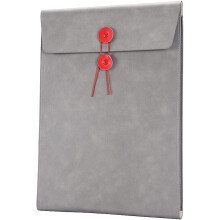 Porta-documentos em couro, organizador artesanal em couro legítimo com visual vintage, elegante para uso no escritório e em casa (33 x 24 cm)