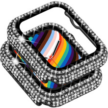 Cás Cosanta Stílmhar do Apple Watch Series6/5/4 44mm, Cinntíonn Scannán Cosanta Grád Míleata Cosaint ó Scríobadh agus Tionchar le
