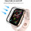 Προστατευτικό κάλυμμα Apple Watch, εξαιρετικά λεπτό ανθεκτικό περίβλημα υπολογιστή 3