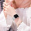 Ανταλλακτικό βραχιόλι Bling Bands για γυναικείο Apple Watch, εύκολη ρύθμιση και μοναδική 4