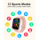 Smart Watch, Sport Mode Activity Tracker, Full Touch Screen for iPhone Android (Pink) 4