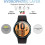 Προστασία για Samsung Galaxy Watch7 44mm, Αντιθαμβωτική ευαίσθητη οθόνη αφής με εύκολη 6