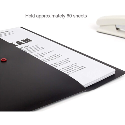 Polyester And Polypropylene (Pp) Envelopes, Clear A7 Size With Hook & Loop Closure For Convenient Access, Tear Resistant, 5 Pack 2