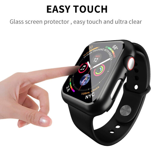 Προστατευτικό κάλυμμα Apple Watch, εξαιρετικά λεπτό ανθεκτικό περίβλημα υπολογιστή 2