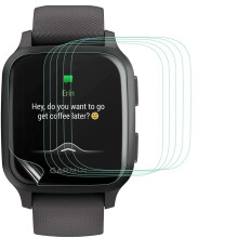 Revolutionärer Displayschutz für Garmin Venu Sq2, berührungsempfindliche LiquidSkin-Folie mit vollständigem Schutz