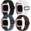 Ρυθμιζόμενες ελαστικές λωρίδες Fitbit Versa, ελαστικό νάιλον αναπνεύσιμο αθλητικό 1
