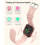 Smart Watch, Sport Mode Activity Tracker, Full Touch Screen for iPhone Android (Pink) 2