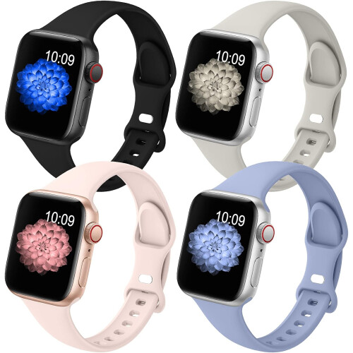 Ανταλλακτικά βραχιόλια, Συμβατά με το Apple Watch με εξαιρετικά λεπτό, λεπτό και στενό