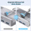 Διανομέας USB 3.0 4 θυρών με ρυθμιζόμενο σφιγκτήρα γραφείου, δυνατότητα εναλλαγής εν 3