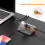Superhurtig USB-hub til computer, højhastigheds dataoverførsel i aluminium med 4 10 Gbps porte og strømadapter til Windows Mac Linux, slank 6