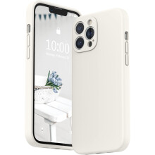Hülle für iPhone 13 Pro Max, kompatibel mit iPhone 13 Pro Max Hülle mit Displayschutzfolie, stoßfeste Flüssigsilikon-Handyhülle 6,7 Zoll