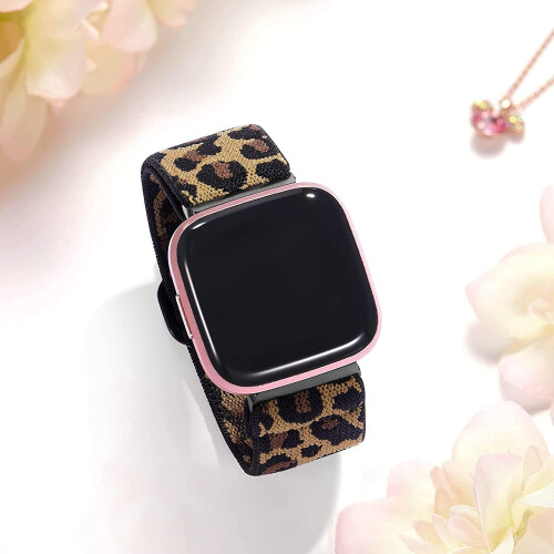 Ρυθμιζόμενες ελαστικές λωρίδες Fitbit Versa, ελαστικό νάιλον αναπνεύσιμο αθλητικό 2