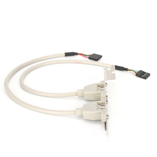 Βάση επέκτασης δύο θυρών USB2.0 για ευέλικτη τοποθέτηση, βάση στήριξης υψηλής 1