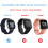 Screen Protector for Fitbit Sense/Versa 3, 3D Arc Edge Soft TPU Bumper Case Offers Full Coverage Protection, Easy Install Scratch Resistant Smartwatch 2