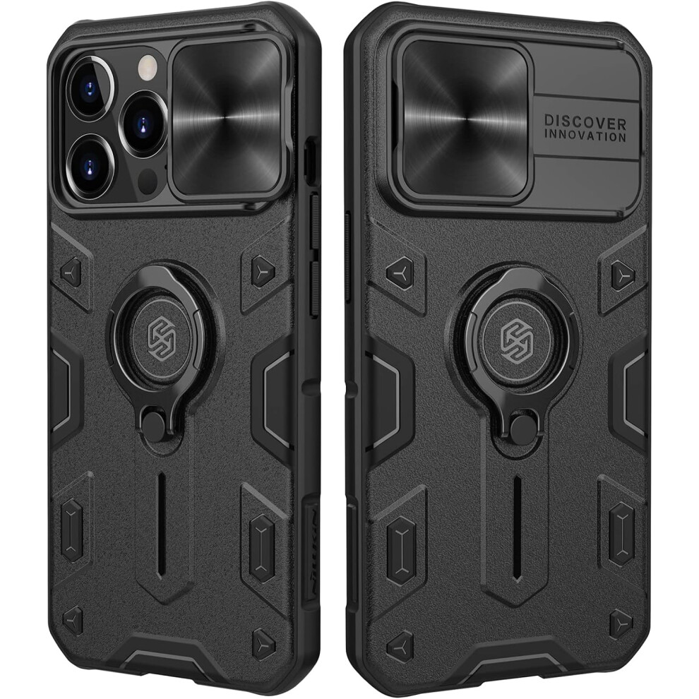 Armor Design Case For Iphone 13 Pro Max, Military Grade Shockproof Bumpers Protective Case With 360 Rotatable Kickstand, Perfect For Outdoor 9176269818036
