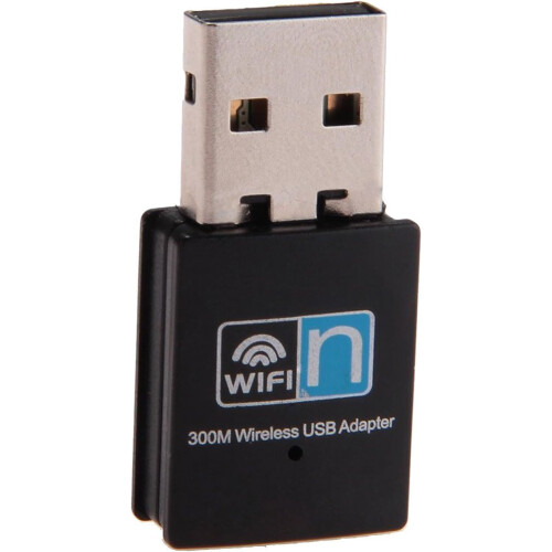 Μινιατούρα προσαρμογέας USB, ασύρματη ταχύτητα 300Mbps για αστραπιαία ταχύτητα στο 2