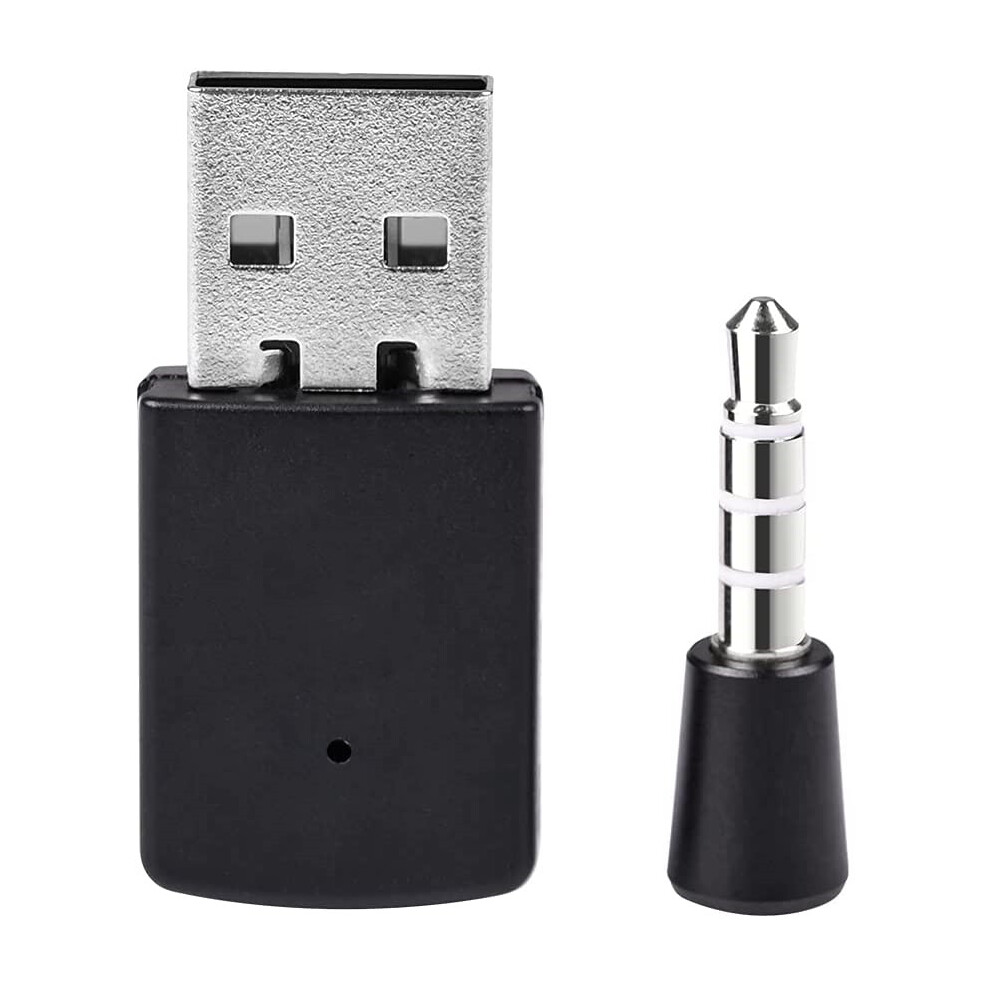 Mini Usb Bluetooth Adapter, Low Latency Transmitter For Ps4/Ps5, Built-In Microphone Support For Gaming (33 Feet Transmission Range) 9176269923471