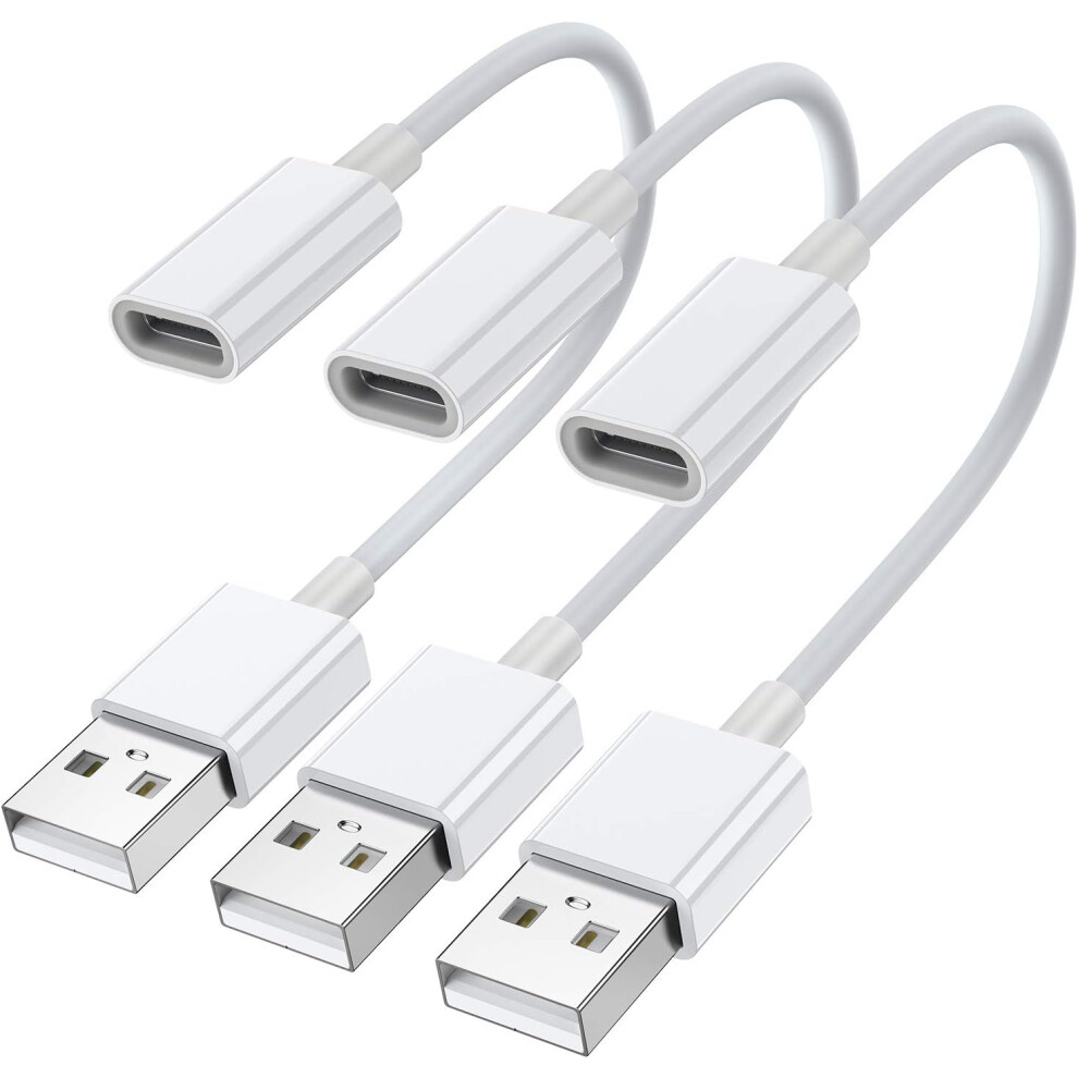 Usb-C Female To Usb-A Male Adapter, Portable & Durable, Designed For Magsafe Charger, Up To 480 Mbps Data Transfer, Charge & Sync Effortlessly 9012494629750
