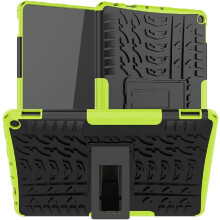 Dubbellaagse beschermhoes voor Fire HD10/HD10Plus 11e generatie (uitgave 2021), schokbestendige, robuuste hoes met nauwkeurige knoppen.