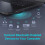 Multi-Device Connectivity Bluetooth 5 Adapter for Windows PCs, Plug & Play Setup with Enhanced Data Rate & Wide Compatibility, Compact Design Ensures 2