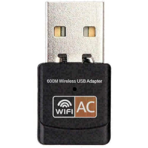 Προσαρμογέας Wifi USB χωρίς μονάδα δίσκου, AC600M USB WiFi Dongle με τεχνολογία διπλής ζώνης 2