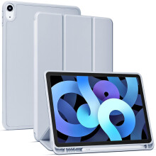 Schlanke Tablet-Hülle für iPad Air 4. Generation 10,9 Zoll (2020), kompatibel mit M2, mit Stifthalter, automatischer Weck-/Schlaffunktion,