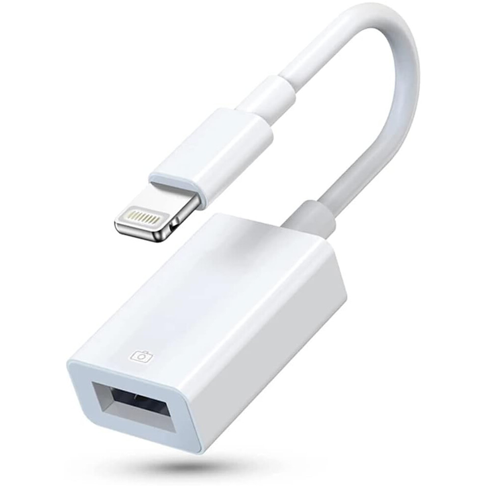 Lightning To Usb Camera Adapter, Plug And Play For Your Ios Devices, Upgraded Version Transfer Speed Up To 5Gbps 9012494629606