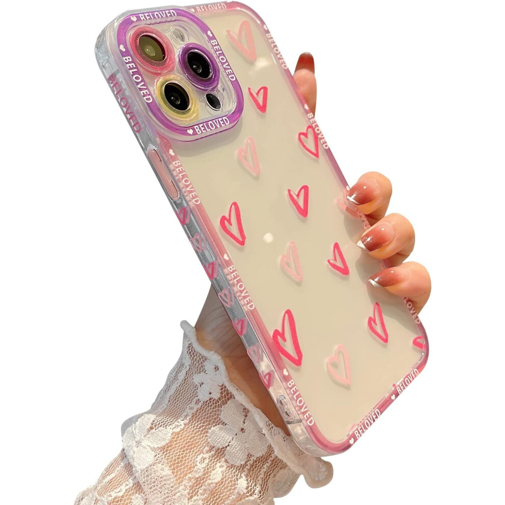 Fashionable Compatible With Iphone 13 Pro Max Case, Transparent Protective Cover 9012494628531