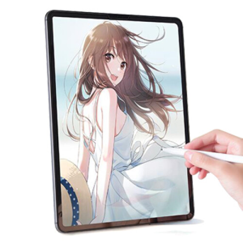 Προστατευτικό οθόνης από ματ γυαλί για iPad Pro 12,9 ιντσών, υψηλής ευαισθησίας αφής, 2