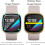 Screen Protector For Fitbit Sense Versa 3, Flexible Tpu Film Ensures High Response Touch Sensitivity, 4-Pack 5