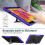 Ανθεκτική θωράκιση για Kindle Fire HD10 & 10Plus 11ης γενιάς, μαλακό εσωτερικό TPU σκληρό 5