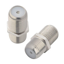 Adattatore per prolunga cavo, struttura resistente per prolunga cavo coassiale RG6, facile installazione, connettore femmina di tipo F, materiale