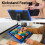 Ανθεκτική θωράκιση για Kindle Fire HD10 & 10Plus 11ης γενιάς, μαλακό εσωτερικό TPU σκληρό 2