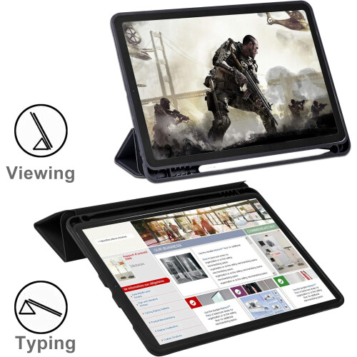 Ρυθμιζόμενη βάση γωνίας για iPad Air 4ης γενιάς 10.9 (2020), θήκη μολυβιού που εξασφαλίζει 2