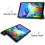 Λεπτή, σκληρή θήκη Smart Cover για LG G Pad5 10.1, εξαιρετικά λεπτή και ελαφριά με εξωτερικό 3