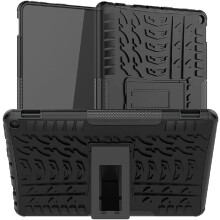 Kindvriendelijke schokbestendige hoes voor Fire HD10/HD10Plus 11e generatie (uitgave 2021), antislip dubbellaagse beschermhoes met standaard.
