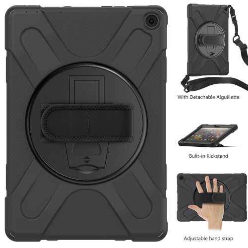 Θήκη κυκλοφορίας Amazon Fire Hd10 2021, προστασία ολόκληρου του σώματος από πτώση και 1