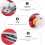 2 Pack Mini Portable Sewing Machine Handheld Manual Stitch Tool for Beginners DIY Fabric Repairs 4