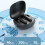 Ασύρματα ακουστικά lulshou Half-In-Ear True Bluetooth5.3 με μεγάλη διάρκεια ζωής μπαταρίας, 4