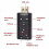 Εξωτερικός προσαρμογέας κάρτας ήχου USB Simyoung7.1 Channel με μικρόφωνο - Συμβατότητα plug and 4