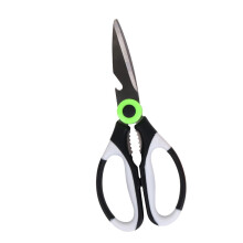 Poaug Cutter Clearance Scissors, Stainless Steel Kitchen Scissors Compatible with Chicken Bone, Fish, Barbecue, Multifunctional Food Scissors, Black