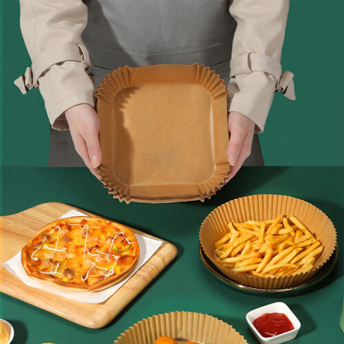 100-pack bakplåtspapper Airfryer 20cm - Medium 2