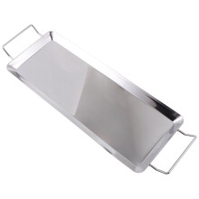 1 stuk barbecuegrillplaat voor buiten, antiaanbaklaag, grillpan, picknickaccessoire
