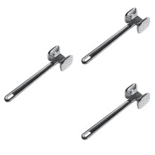 3 Count Steak Hammer Meat Tenderizing Tool Ground Tenderiser Kitchen Tenderizers
